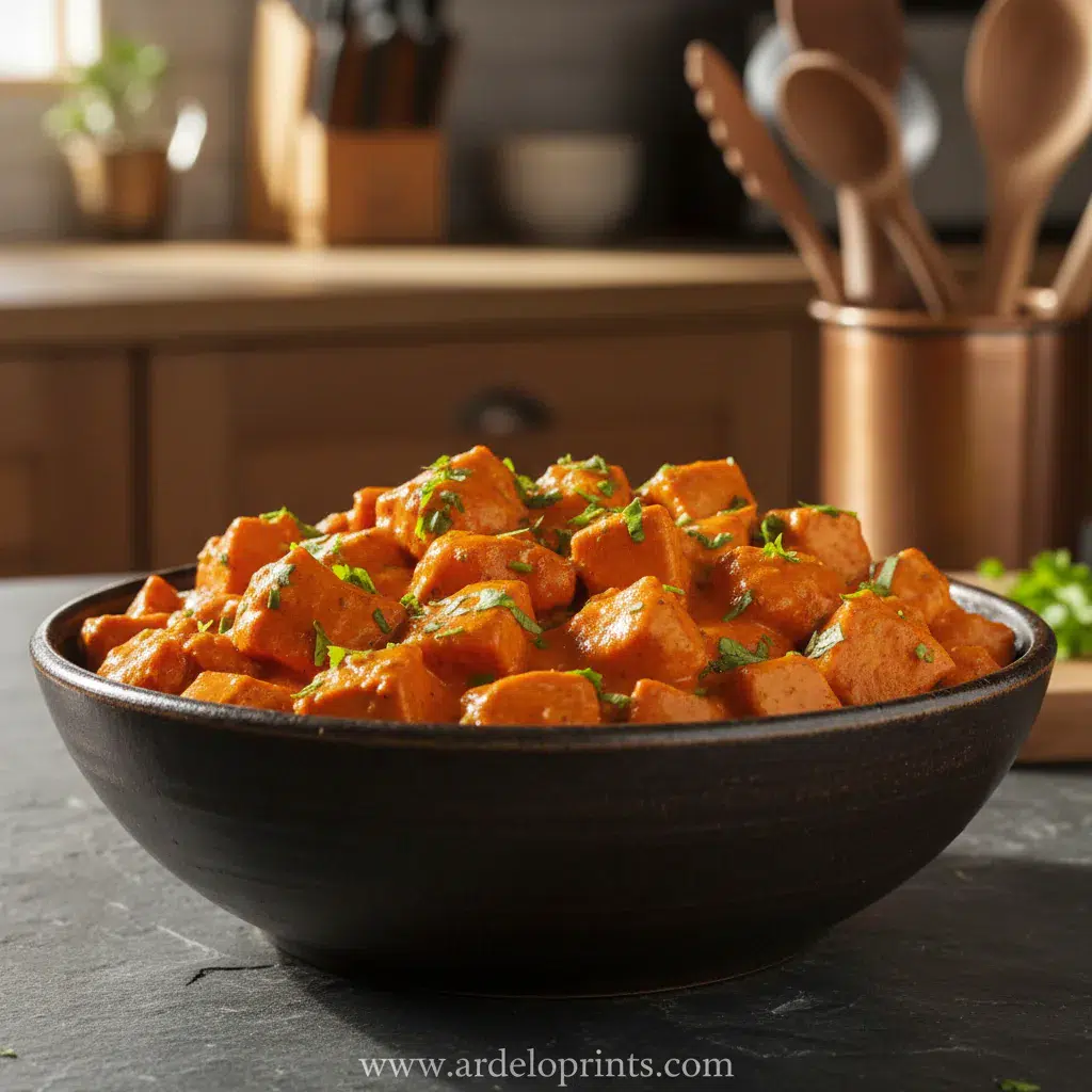 Crockpot Butter Chicken Recipe - feature image