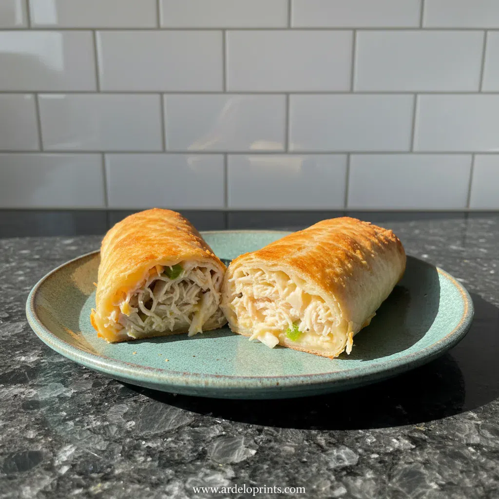 Easy Chicken Chimichanga Recipe