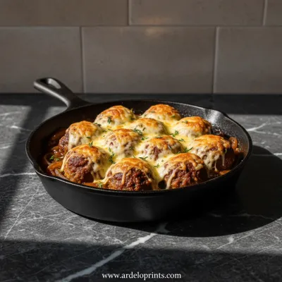Cheesy French Onion Meatballs Recipe