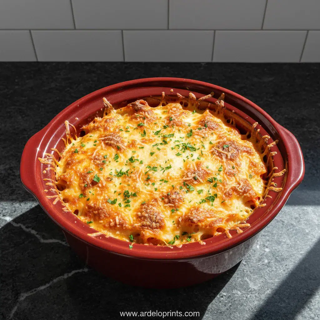 Savory Slow Cooker Baked Ziti: Easy Recipe - feature image