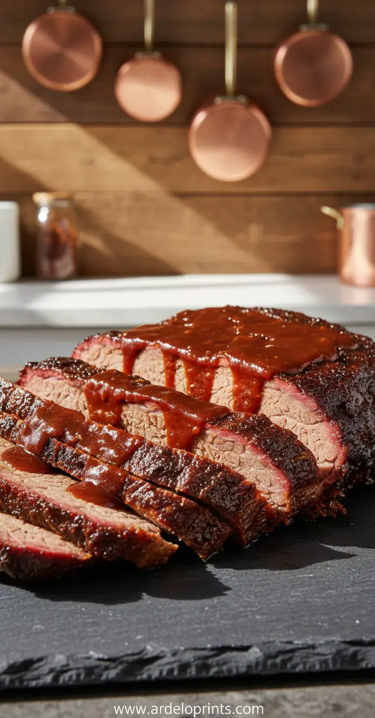 Slow Cooker BBQ Beef Brisket: Tender Recipe - feature image