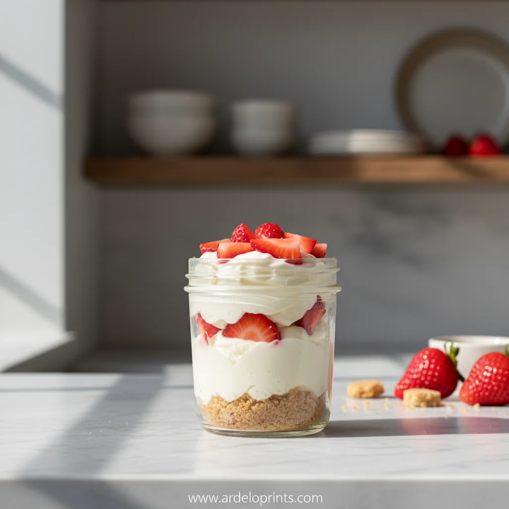 No Bake Cheesecake For One: Low-Calorie Dessert - feature image