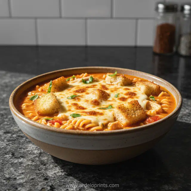 Crock Pot Chicken Parmesan Soup Recipe