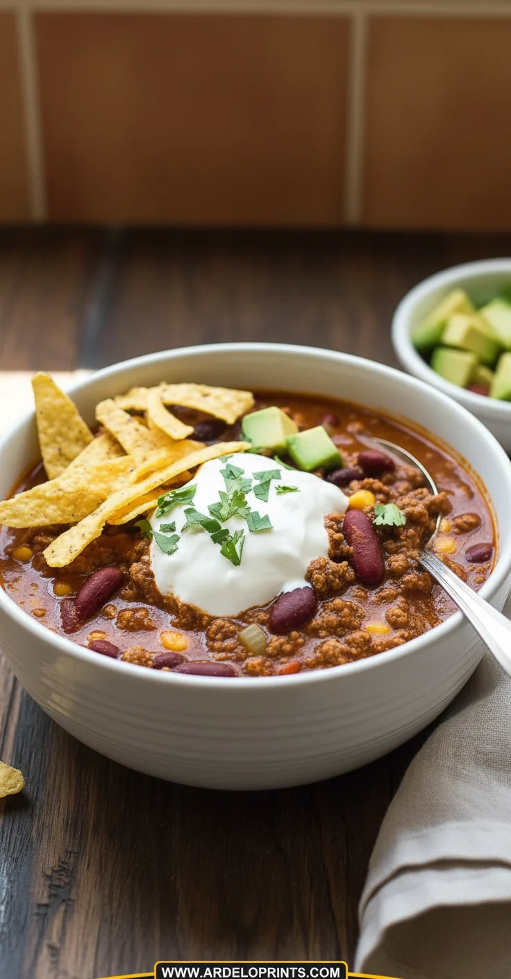 Classic Slow Cooker Chili: Easy Dinner - feature image