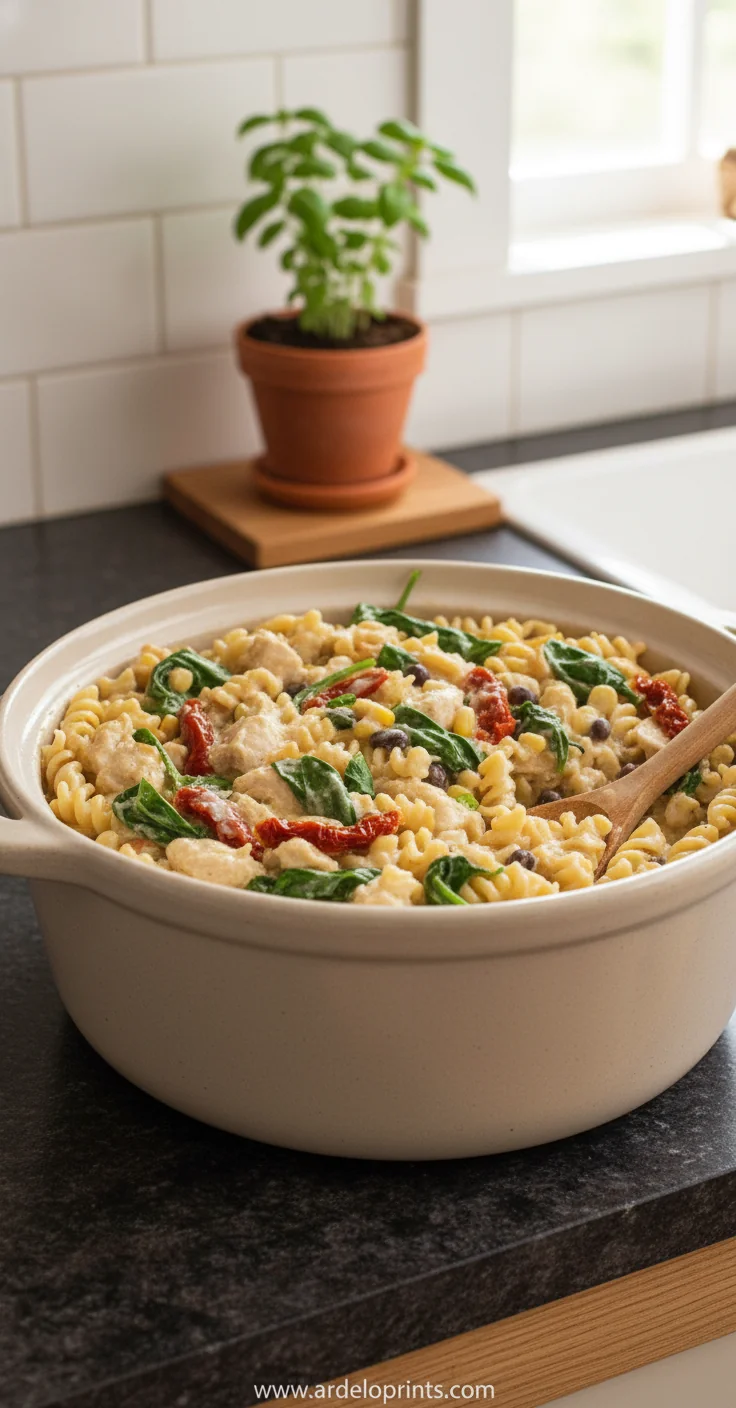 Crockpot Creamy Chicken Gnocchi Soup - feature image