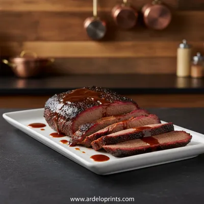 Slow Cooker BBQ Beef Brisket: Tender Recipe - ready to serve