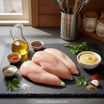 Honey Mustard Chicken Recipe: Juicy & Tangy - ingredients preparation