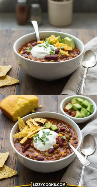 Classic Slow Cooker Chili: Easy Dinner - ready to serve