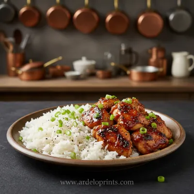 Sweet & Spicy Honey Pepper Chicken Recipe - ready to serve