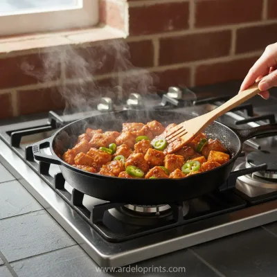 Jalapeno Chicken: Spicy Weeknight Meal - cooking process