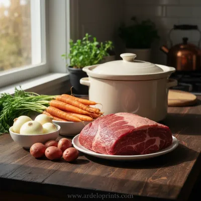 Easy Crockpot Pulled Chicken for Busy Nights - ingredients preparation