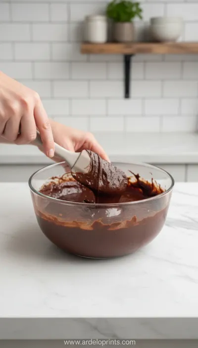 Delicious Low Calorie Brownies: Only 45 Calories! - cooking process