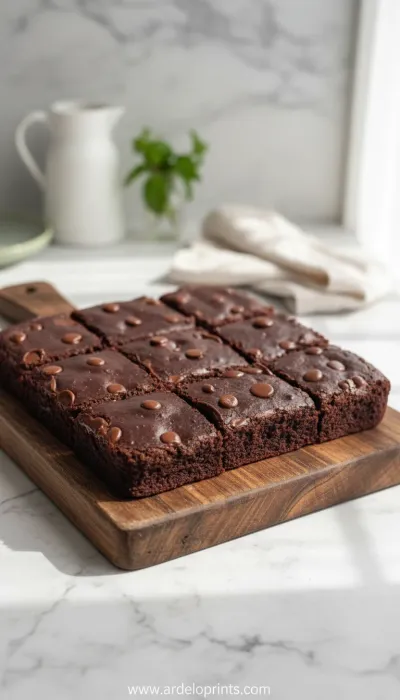Delicious Low Calorie Brownies: Only 45 Calories! - ready to serve