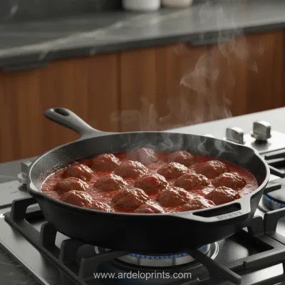 Meatball Appetizers: Perfect Party Recipe - cooking process