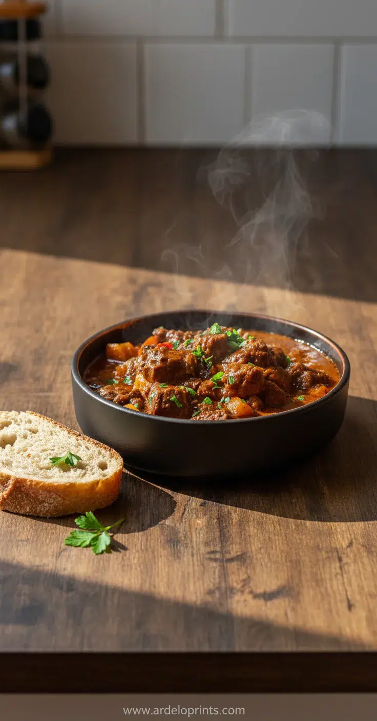 Hungarian Goulash: Flavorful Comfort Stew - final presentation
