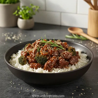 Slow Cooker Beef & Broccoli: Easy Dinner - ready to serve