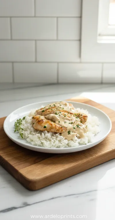 Cream Cheese Chicken Recipe: Easy & Delicious - ready to serve