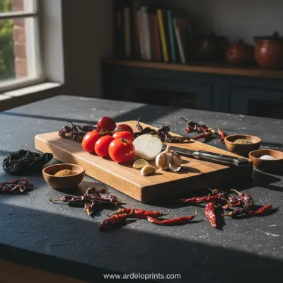 Easy Red Enchilada Sauce: 15 Minute Recipe - ingredients preparation