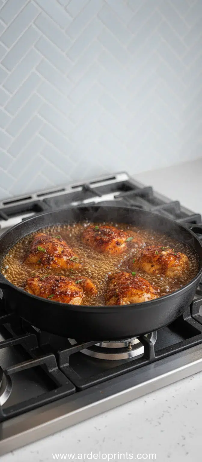 Hawaiian Shoyu Chicken: Easy & Delicious - cooking process