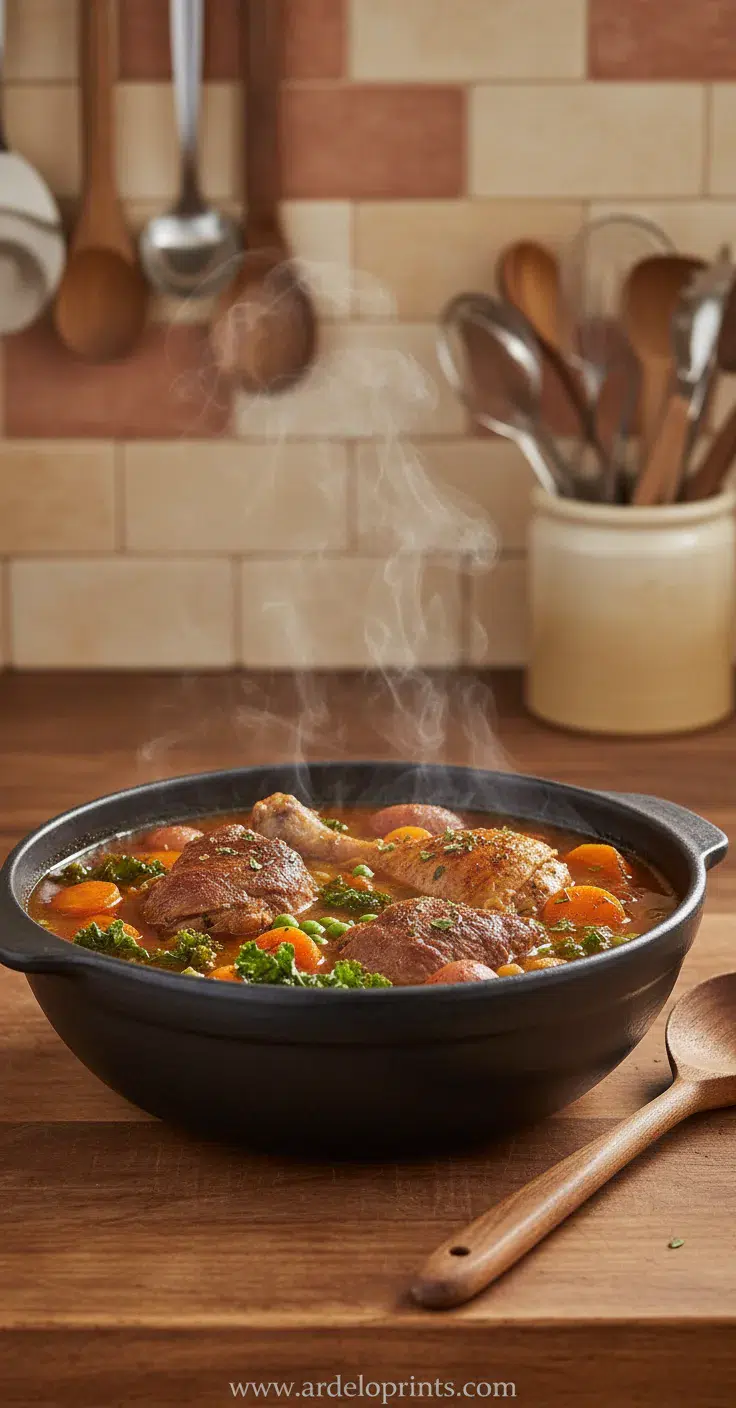 Easy & Comforting Crockpot Pulled Beef - cooking process