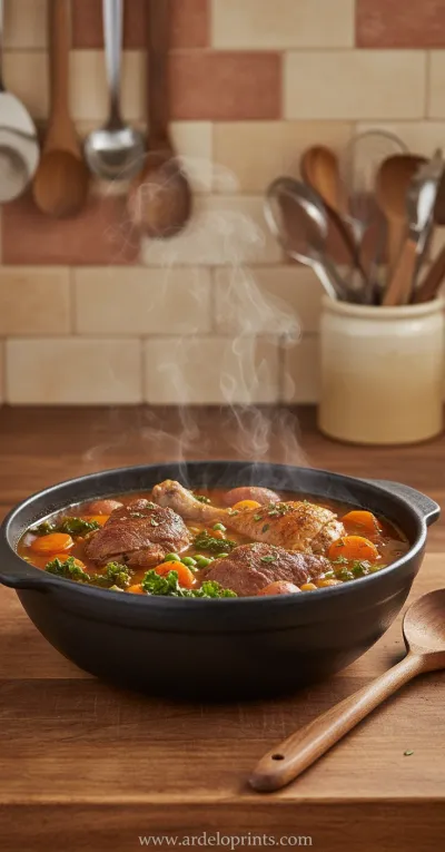 Easy & Comforting Crockpot Pulled Beef - cooking process