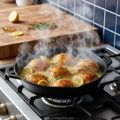 Greek Lemon Chicken: Easy Dinner Recipe - ingredients preparation