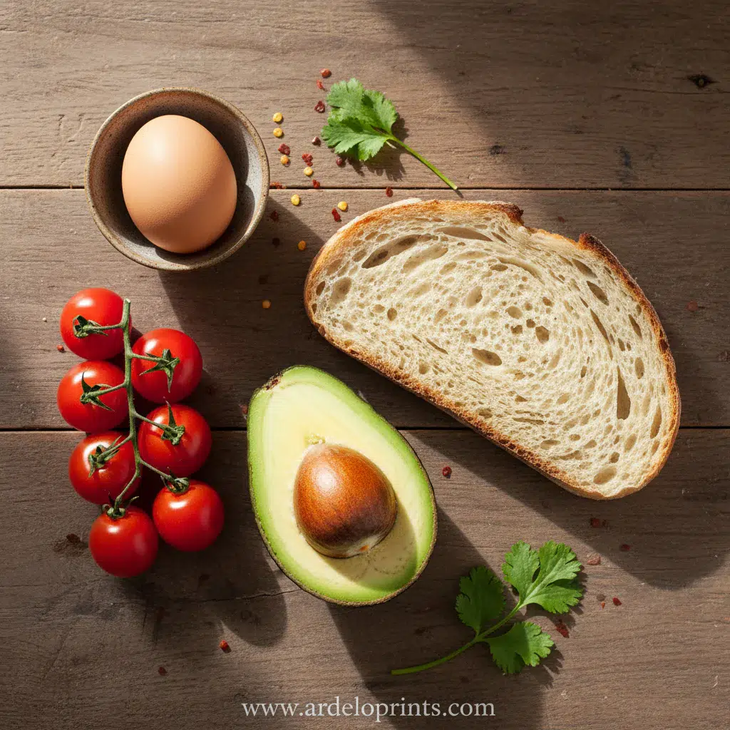 Creamy Whipped Feta Dip with Hot Honey and Pistachios - ingredients preparation