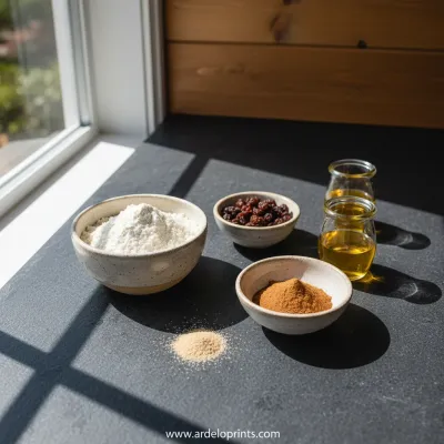 No-Knead Cinnamon Raisin Bread: Easy Homemade - ingredients preparation