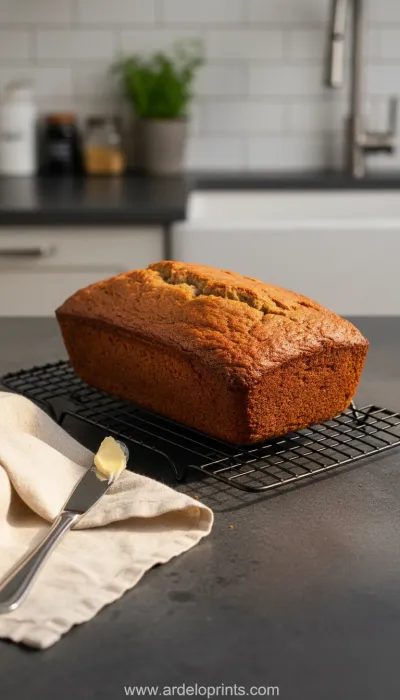 Moist Banana Bread: Easy Recipe - ready to serve