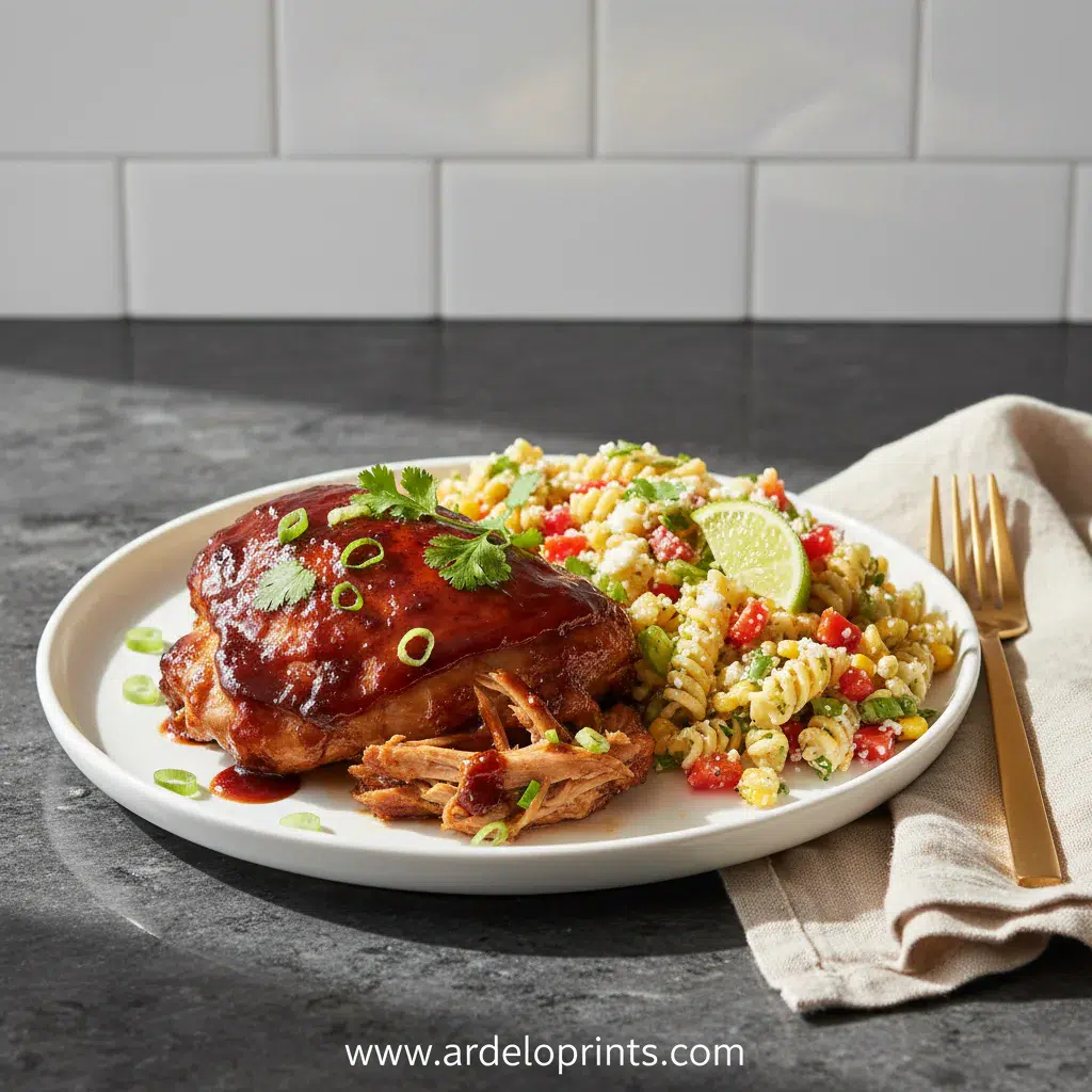 Crock Pot Chicken: Easy & Flavorful Recipe - final presentation