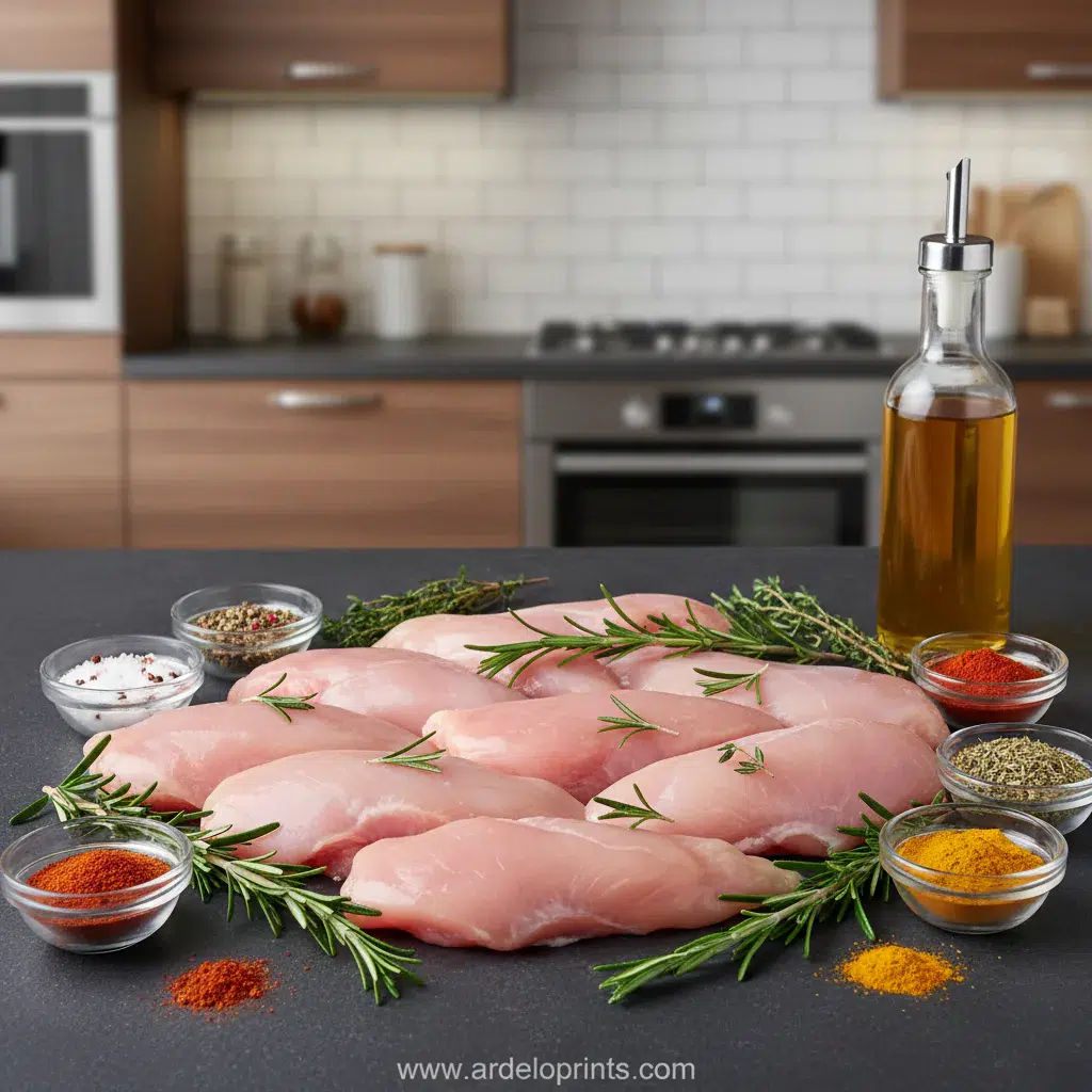 Air Fryer Chicken Recipes: 6 Best Easy - ingredients preparation