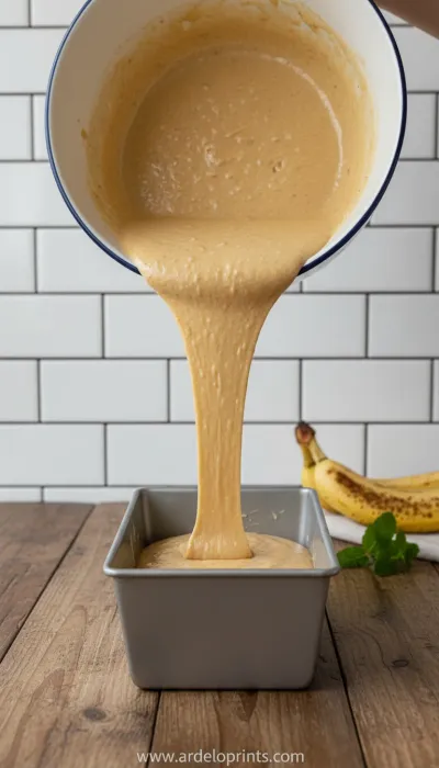 Moist Banana Bread: The Best Easy Recipe - cooking process