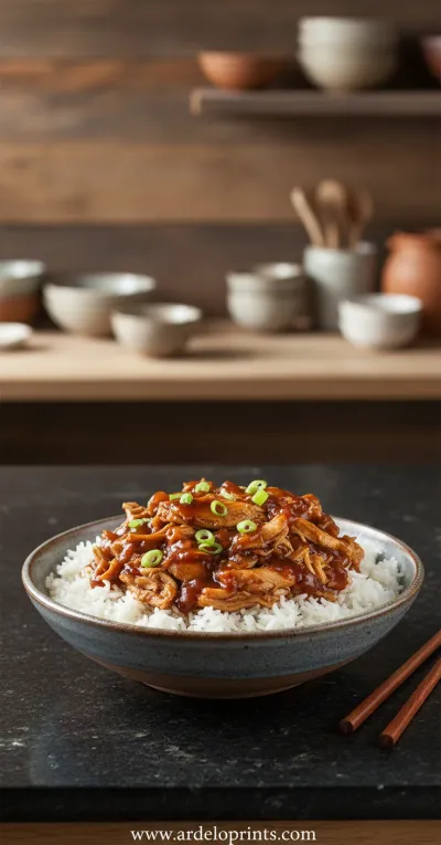 Crock Pot Chicken Recipe - ready to serve