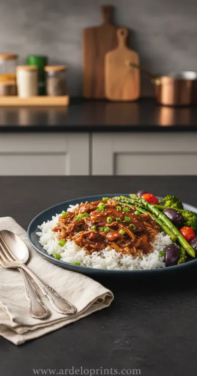 Crock Pot Chicken Recipe - ready to serve