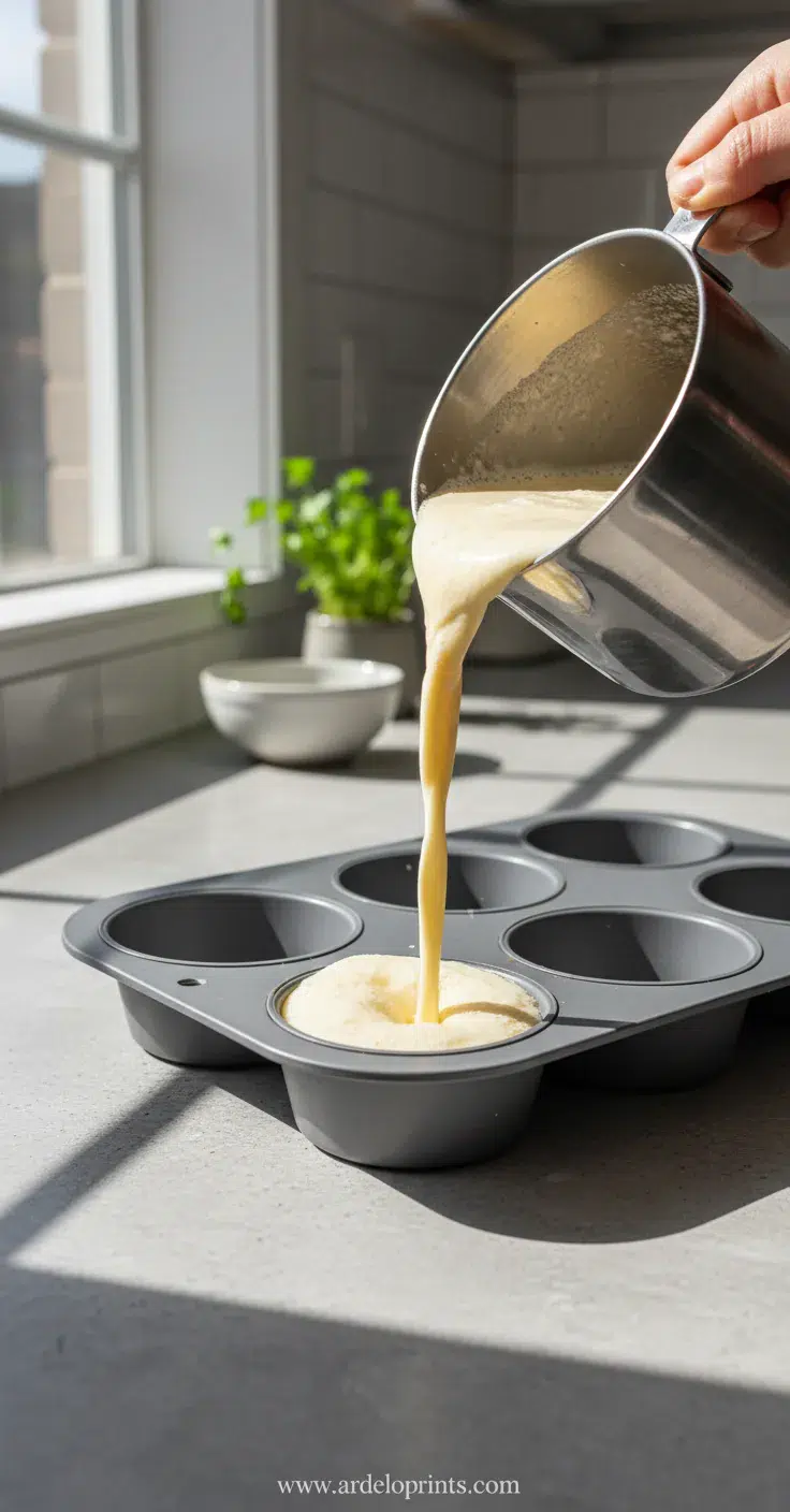 High-Protein Egg White Bites Recipe - cooking process