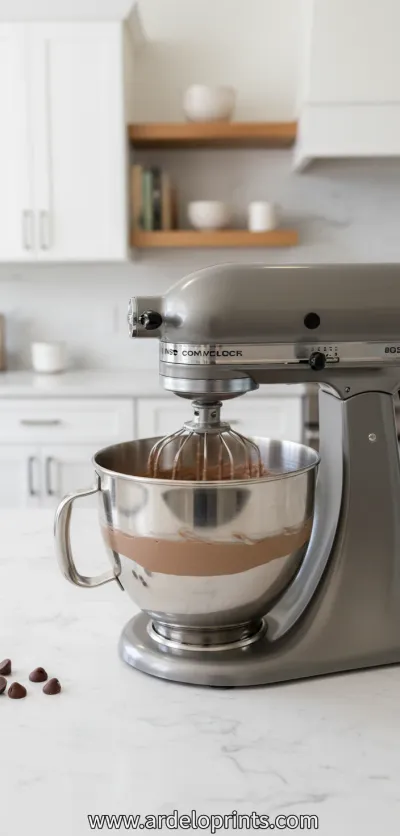 Chocolate Protein Fluff: Healthy Dessert & Snack - cooking process