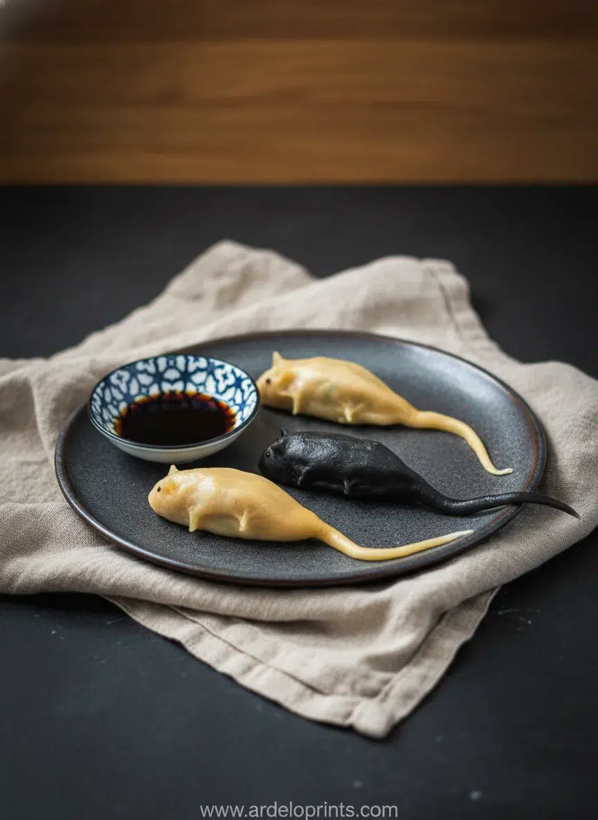 Rat Dumplings Recipe - final presentation