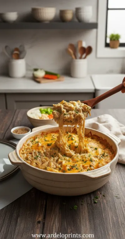 Crockpot Chicken and Rice Recipe - cooking process