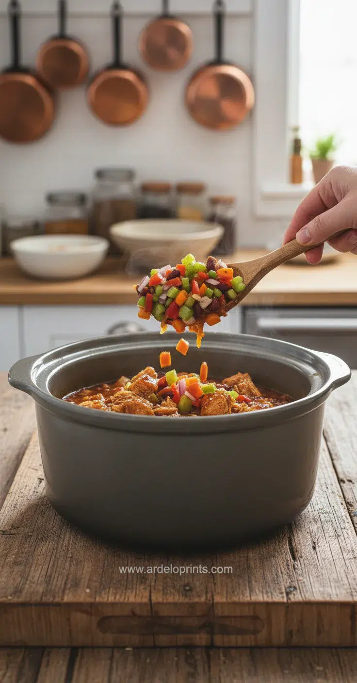 Healthy Crockpot Dinners For Family - cooking process