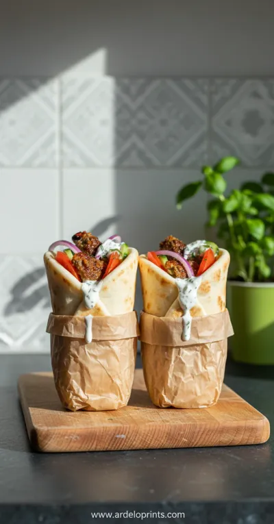 Homemade Gyros Recipe - ready to serve