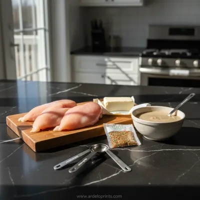 Crock Pot Angel Chicken: Easy Recipe - ingredients preparation