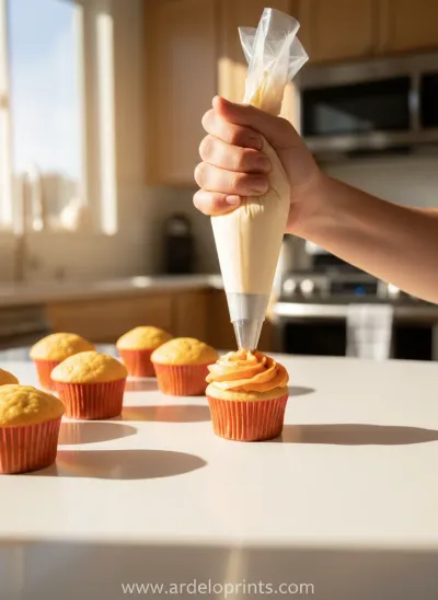 Pumpkin Cupcakes: Delicious Fall Dessert Recipe - cooking process