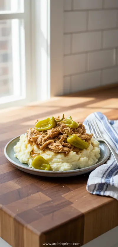 Mississippi Chicken: Easy Recipe - ready to serve