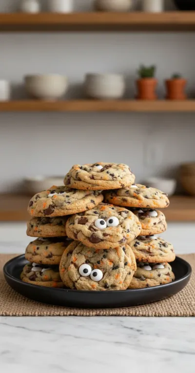 Halloween Chocolate Chip Cookies: Easy Recipe - ready to serve