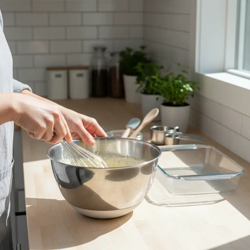 Delightful Sugar Free Yogurt Cake - cooking process