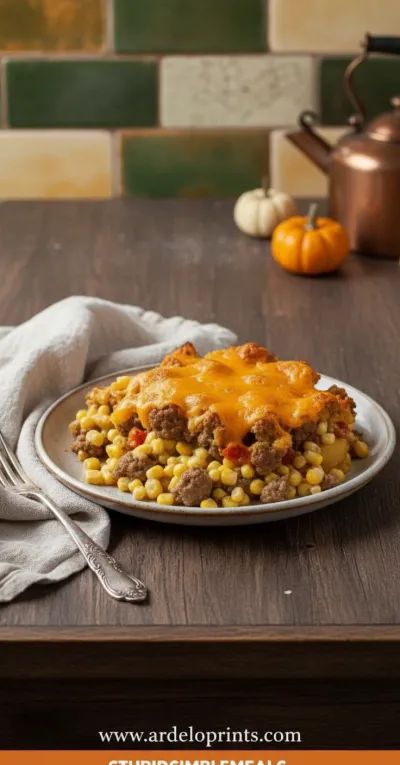 Creamy Cheesy Broccoli and Rice Casserole - ready to serve
