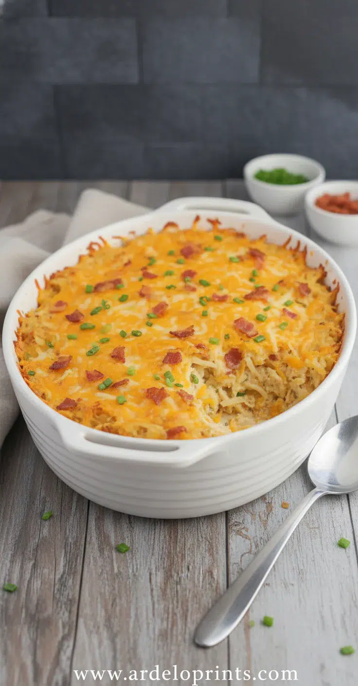 Crack Chicken Casserole: The BEST Recipe - final presentation