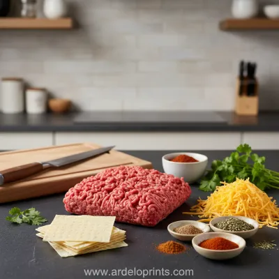 Easy Taco Cups: Super Bowl Appetizer Idea - ingredients preparation