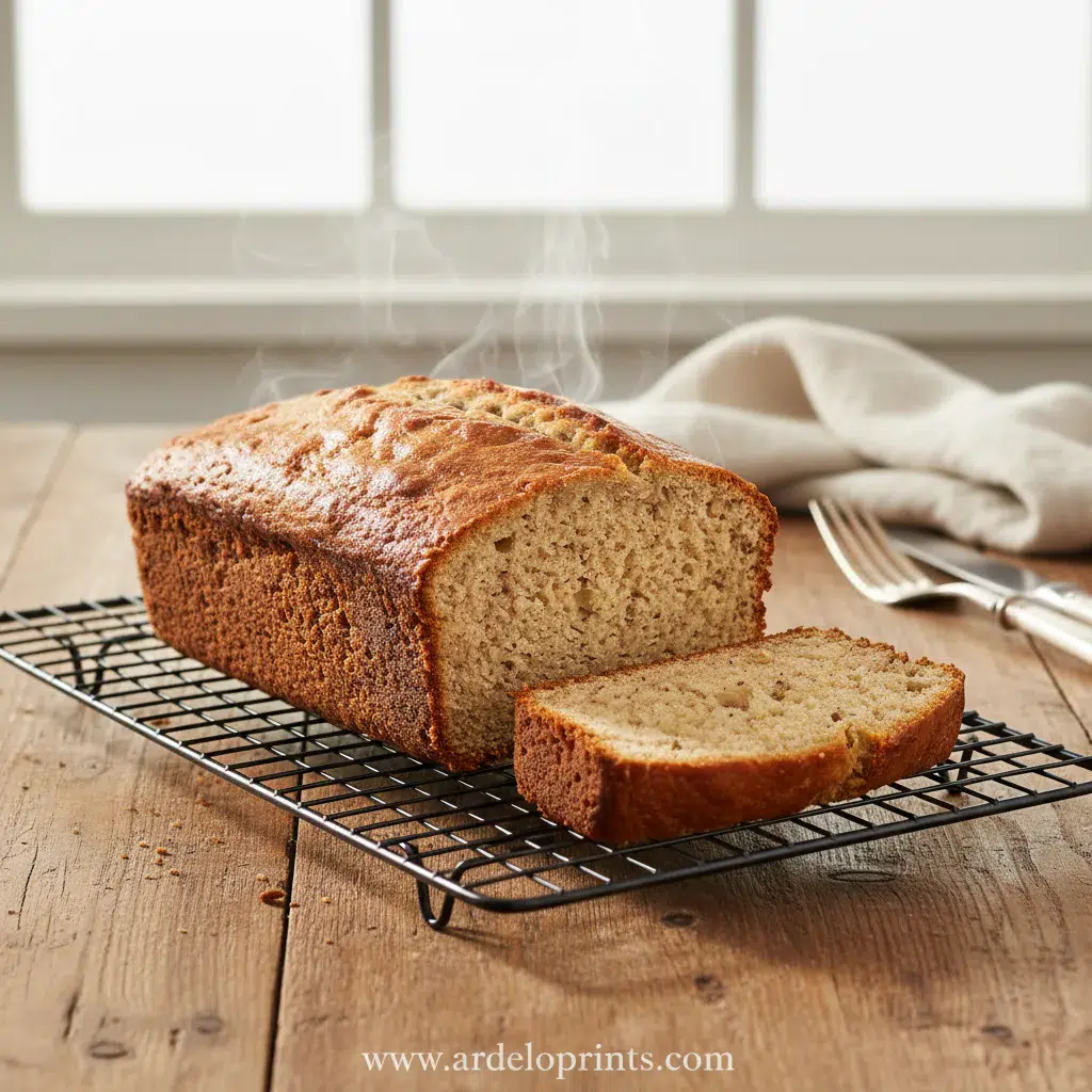 Moist Banana Bread: The Best Easy Recipe - final presentation