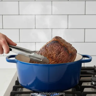 French Onion Pot Roast: Savory & Delicious - cooking process